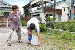 地域の清掃活動